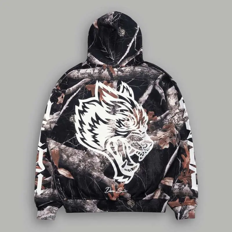 Darc Sport Respect The Wolves "Pierce" Hoodie & Tee Camufladas  Youth & Adult Sizes