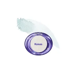 Kosas Shiny Objects Wet Glisten Powder Highlighter for Face + Eyes in Opaline