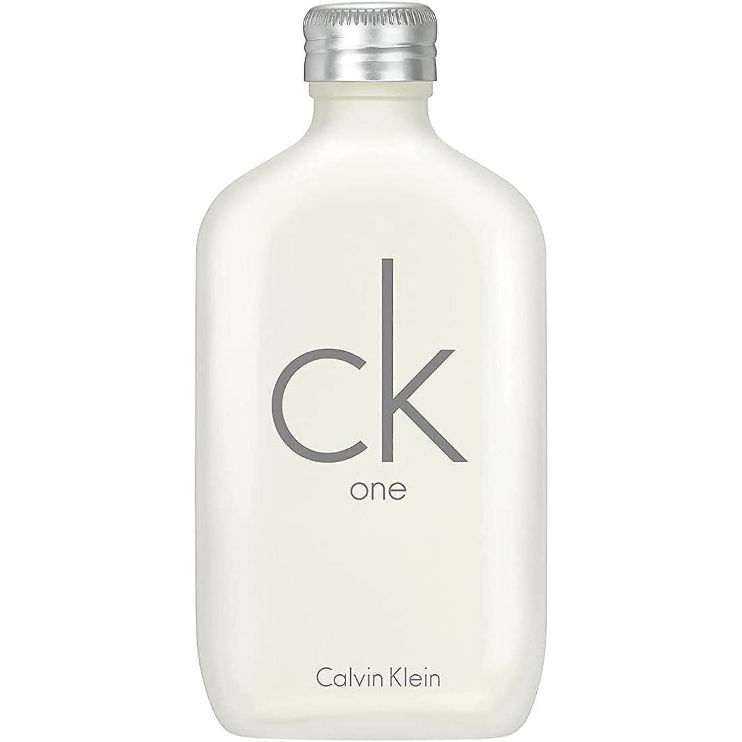 Calvin Klein CK One Eau de Toilette – Citrus Unisex Fragrance – With Notes of Green Tea, Bergamot, Cardamom, Violet & Amber – Luxury Unisex Perfumes –
