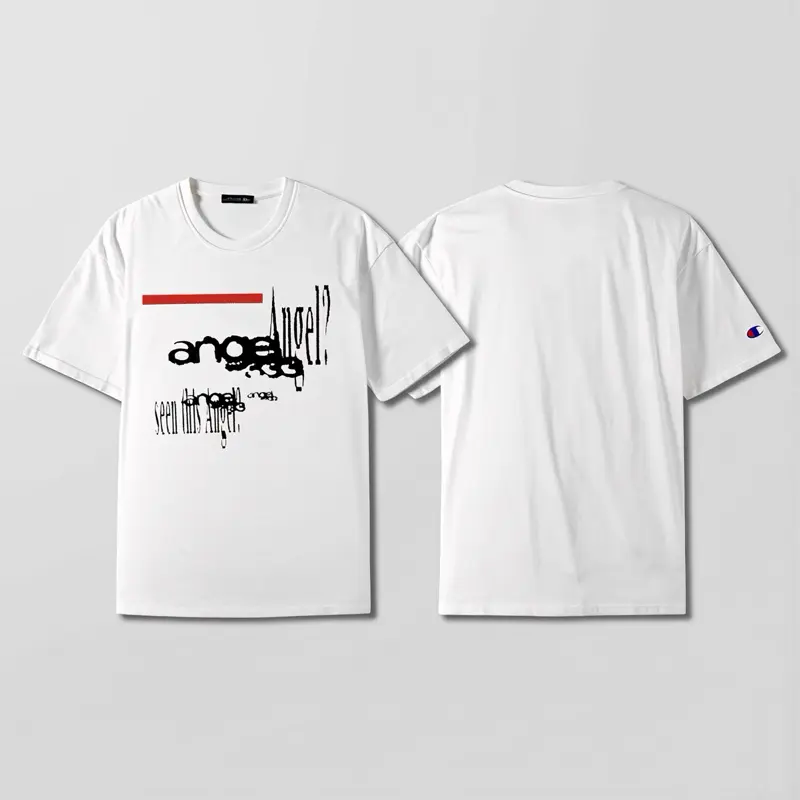 Champion®️ Angel Streetwear Graphic Tee T-Shirt