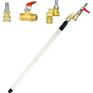 39'' Car Radiator Wand,Radiator Cleaner Wand,Radiator Flush And Cleaner Tool,Home Car Truck Washer Wand,Pressure Washer Jetter Nozzle Flat Wand Fit Over 2000PSI Pressure Washer