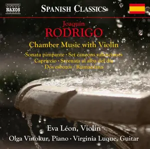 Rodrigo / Leon / Vinokur / Luque - Joaquin Rodrigo: Chamber Music with Violin  [COMPACT DISC - CD]
