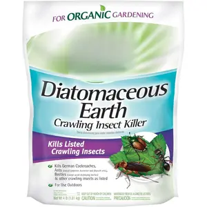 Brand Crawling Insect Killer Containing Diatomaceous Earth, 4 Pounds, Kills Cockroaches, Ants and Other Listed Crawling Insects by Contact, For Use Indoors & Outdoors