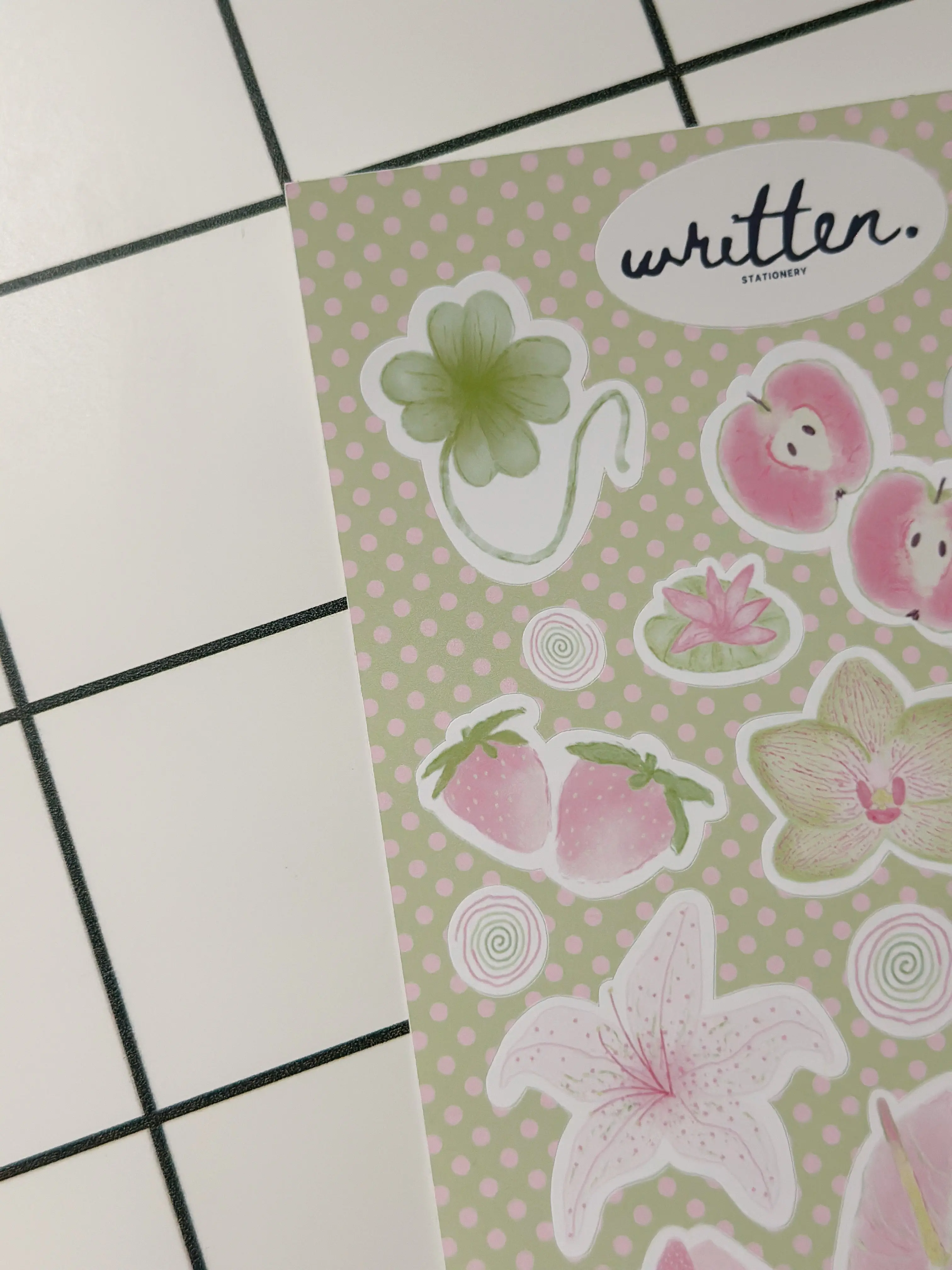 Lucky Sticker Sheet