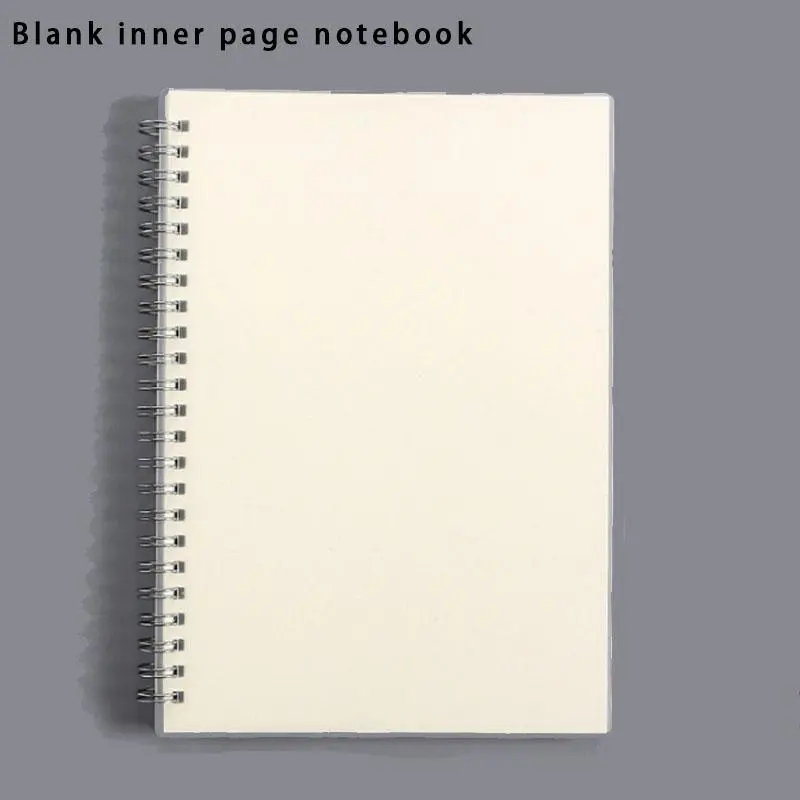 Spiral Notebook, 1 Count A5/A6/B5 Spiral Book, Student Coil Notebook, Journal Diary Sketchbook, Writing Notebook, Durable Drawing Notebook for School Home Office Stationery, Spiral Bound Notebook, School Study Supplies