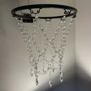 Chandelier Basketball Rim for Modern Home Decor.
