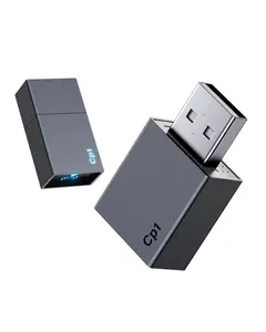 Wireless Carplay Adapter for Apple iPhone 2025 Upgraded Mini Bluetooth CarPlay Wireless Adapter,Dongle Convert Wired to Wireless Car Play Adapter for Cars from 2016 and iOS 10+ USB Type A Grey