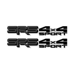 SR5 4x4 Sport Decals Replacement Stickers / Black
