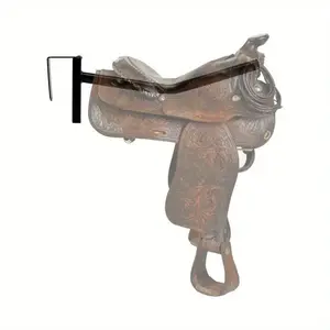 Two new single-arm saddle racks, which can be conveniently hung on stables, walls or doors for easy use. Suitable for horse stables storage. Western British horse blanket accessories.