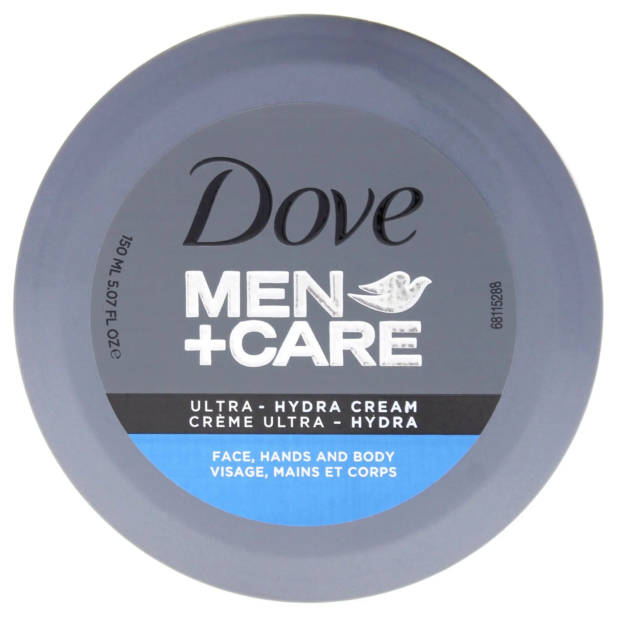 Dove Men Plus Care Ultra-Hydrating Cream Jar, 5.07 fl oz, for Face Hands Body, Apply Daily