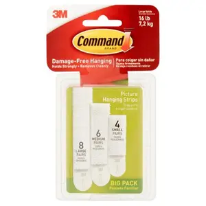 Command  Assorted Picture Hanging Strips