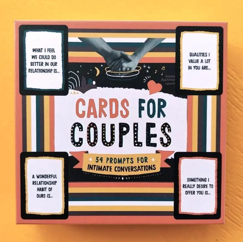 Cards for Couples: 54 Prompts for Intimate Conversations