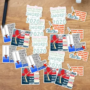 Stickers Pack 20 Pcs Supreme Guitar Aesthetic Executive Luggage Bottle Power Colorful Water 2020 Skateboard Bumper Monty Waterproof Python Car Vinyl Laptop Bike