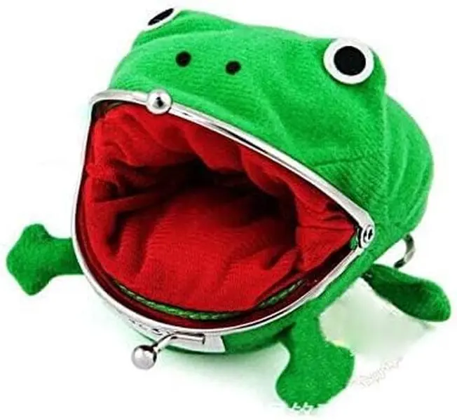 Anime Coin Purse Frog Wallet Creative Cartoon Coin Pouch Small Wallet Cute