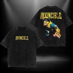 Invincible Viltrumite Graphic, Omni-Man/Conquest/Thragg Prints, 90s Graphic American Casual Short Sleeve Tee | Premium Soft Cotton Classic Unisex T-Shirt for Daily, Gym & Streetwear | Casual Short Sleeve Harajuku Style Tee for Anime Fans
