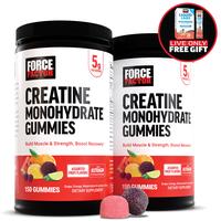 Creatine Gummies Assorted Flavors 2 Pack w Gift