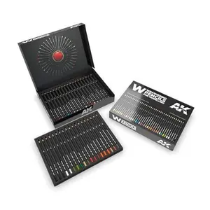 AK Interactive - Weathering Pencil Box Deluxe Edition (37 Colors) AK10047