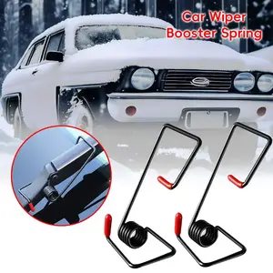 2Pc Universal Car Intelligent Windshield Wiper Arms Wiper Booster Spring Alloy Rubber Wipers Spring Auto Replaceable Parts Tools 2026 For your cars