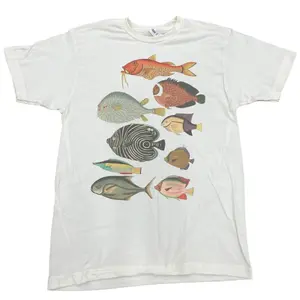 Aesthetic Fish Graphic Tee Size S-5XL