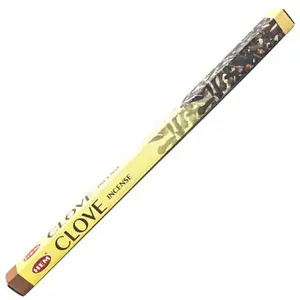 Clove Incense HEM 8 Stick (Incienso de Calvo 8 Varitas) for multiple uses, breaking stagnant vibrations, renewal etc