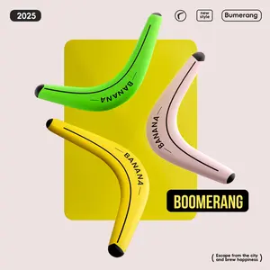 Boomerang for Adults & Kids, Fun Easy to Throw Boomerangs, Soft to Catch, Best Stocking Stuffer Gifts, Outdoor Gifts for Men & Women