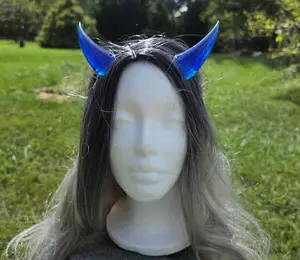 Resin Horn Cosplay Accessories | 12 Color choices | Horned Headwear | Costume Accessories | Cosplay Accessories