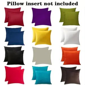 Solid Color Cushion Cover, Creative Decorative Cushion, Square Throw Pillow Cover, Household Decoration Supplies for Home Living Room Sofa Couch