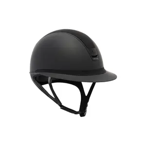 Samshield 2.0 Miss Shield Shadowmatt 5-Crystal Helmet with Alcantara Top and Band