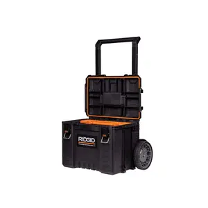 Pro Gear System Gen 2.0 Stackable 25 in All Terrain Rolling Tool Box with 9 in. Wheels