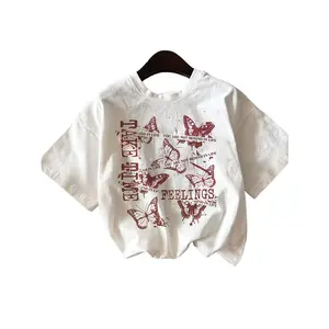 Graphic Print T-shirt, Short Sleeve Crew Neck Casual Top for Summer & Spring, Women's Clothing