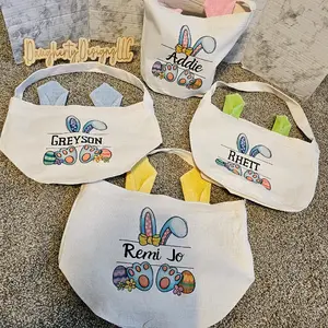 Customized Easter Baskets With handle With handle