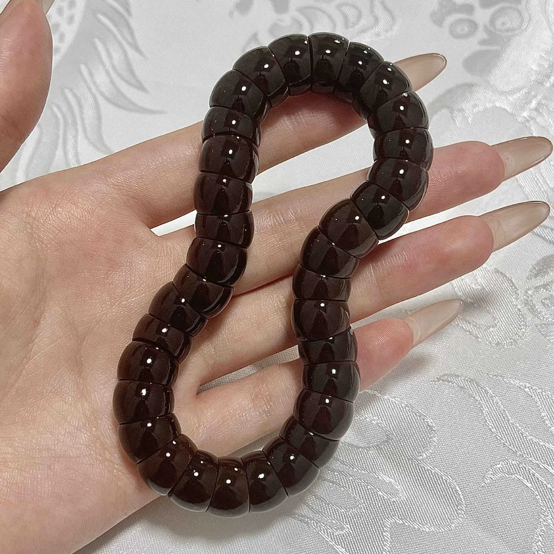 Dark chocolate pig colon