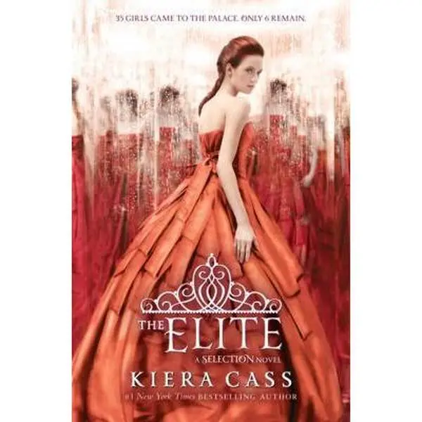 Used Literature Book - The Elite by Kiera Cass (Hardcover English Romance Novel) - HarperCollins Books, Romance Novels