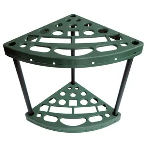 Sto-Away Corner Storage Rack - Holds 18 Yard Tools and Broom
