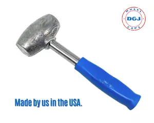 4.5 lbs Blue Grip Wire Wheel Knockoff Lead Hammer