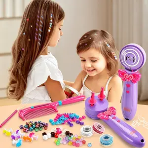 Children's electric hair braiding machine girls' hair tying hair braiding machine accessories beads hair styling toys