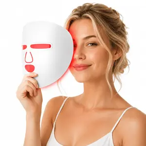✨ Get your GLOW with the 4-mode LED Light Therapy Mask