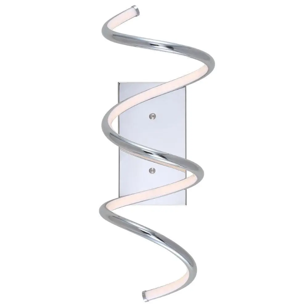 JONATHAN Y Scribble Modern Metal Integrated LED Vanity Light Sconce - Modern Mood Lighting for Living Room, Bedroom