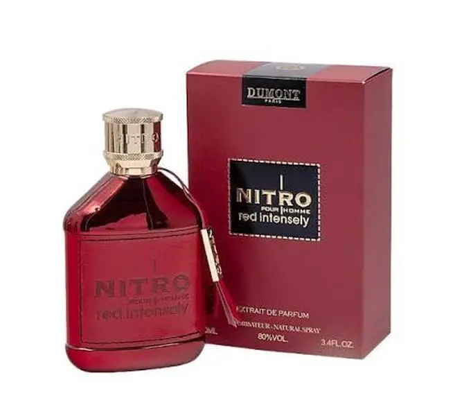 Dumont Nitro Red Pour Homme Eau de Parfum Spray - 3.4 oz Unisex Fragrance (Beauty & Personal Care)