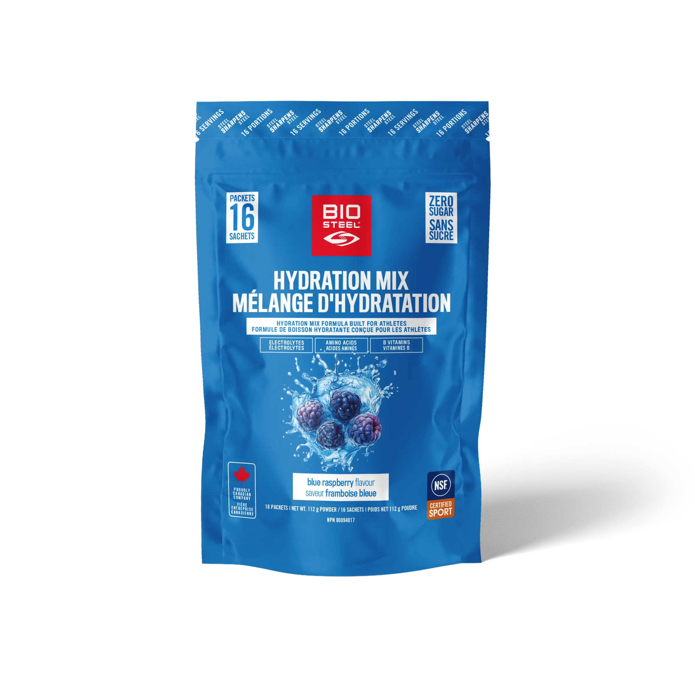 HYDRATION MIX / Blue Raspberry - 16 Servings