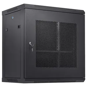 VEVOR 12U Wall Mount Server Cabinet, 15.5'' Depth, Network Rack Enclosure, Supports up to 200 lbs, Secure Locking System, Ideal for IT Hardware, Audio/Video Components