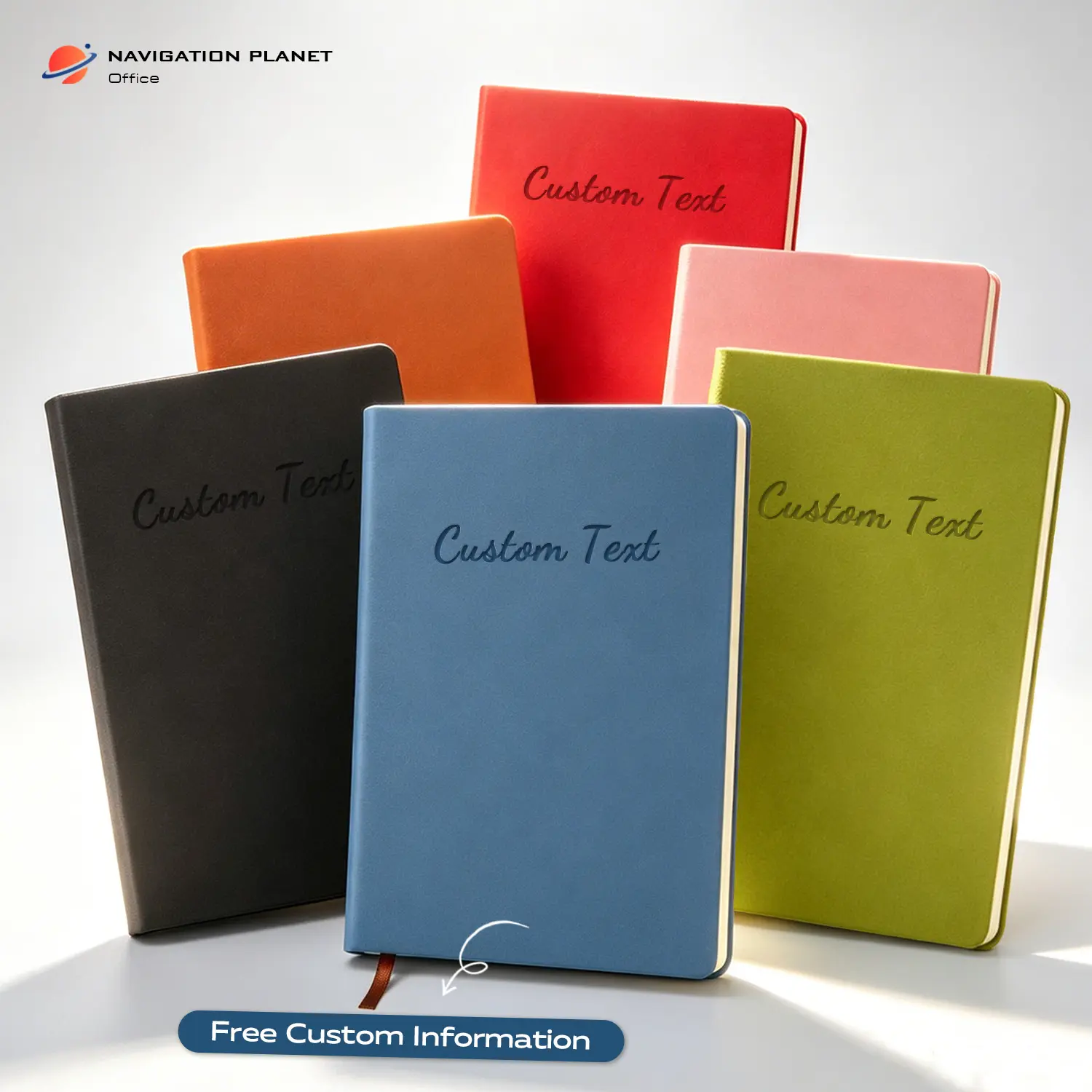A5 Soft Cover Notebook, Custom Name Journal with Elastic Closure, Personalized Writing Notebook for Work School Travel, Gift for Men Women