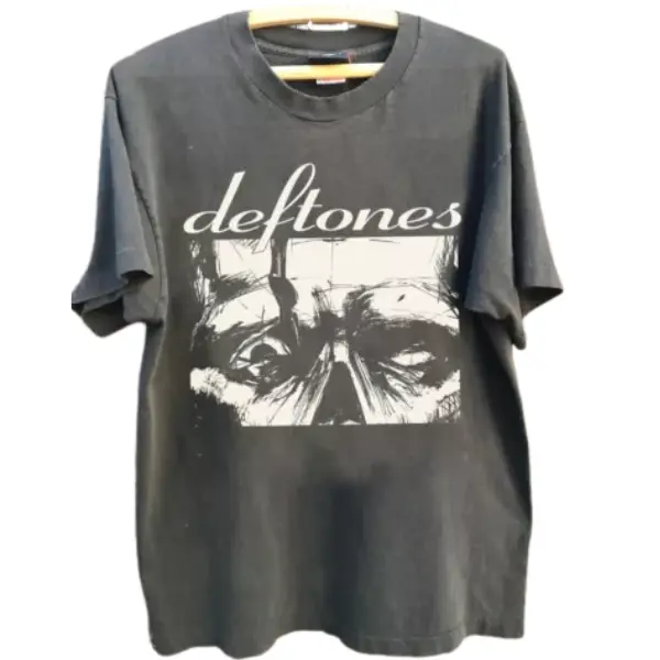 Deftones Shirt, Deftones Charcoal T-Shirt Unisex All Sizes, Men Gifts Graphic Tees