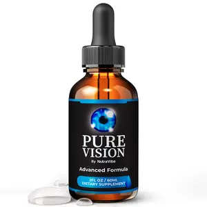 Pure Vision Drops - PureVision Advanced Natural Dietary Supplement with 121mg Proprietary Blend for Health & Wellness