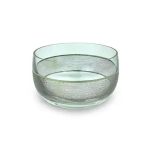 Michael Wainwright Panthera Platinum Glass Medium Bowl