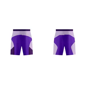 Custom Purplish Cheerleading Shorts for Adults Youth Unisex High-Quality Durable Sportswear Gear