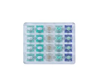 GATERON HE Switch Tester 20-in-1 Magnetic Switches Sample Set – Jade / Jade Pro / Jade Max / Jade Gaming / Genty Silent for Hall Effect Keyboard
