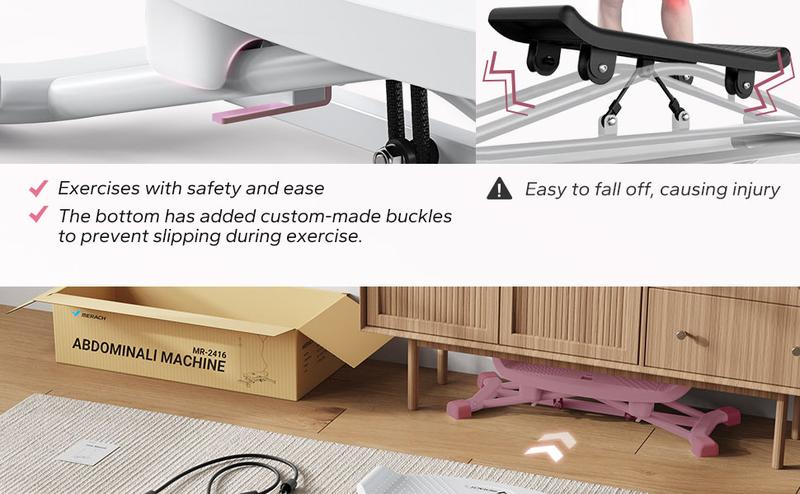Merach Balancing Machine, Leg Exercise Low Impact Plyometric Training Fun Cardio Trainer Full Body Aerobic Exercise Equipment