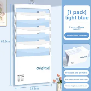 Custom Hanging File Organizer: Multi-Layer Expandable Folder