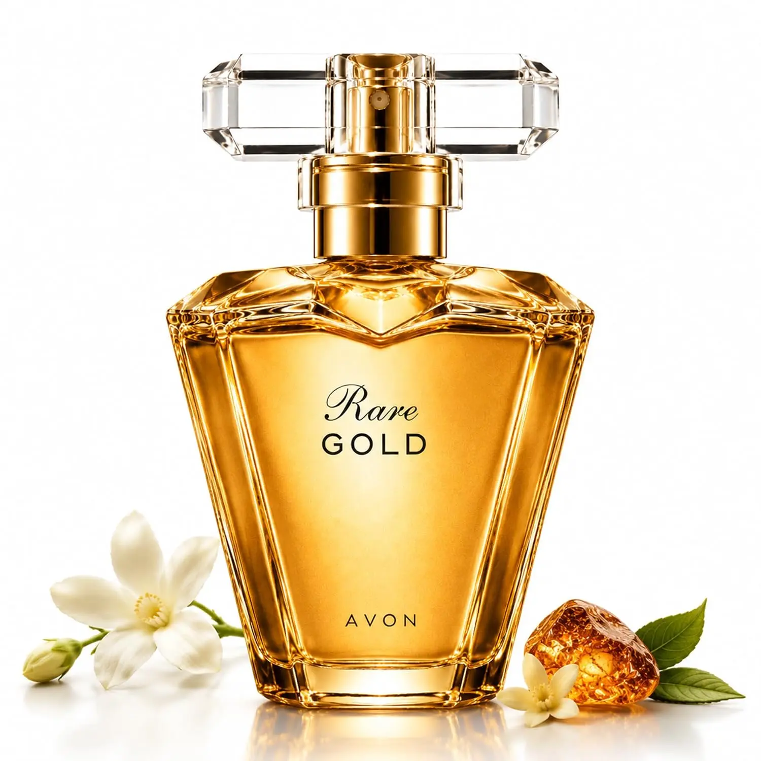 AVON Rare Gold Eau de Parfum for Women, Amber Floral Perfume Spray with Bright Citrus & Ylang-Ylang Notes, for All Seasons, 1.7 fl oz, Edp Fragrances, Female Wear, 1 To 1.9 Fl Oz, Bright Citrus And Floral Notes, Contains Alcohol, Everyday Wear
